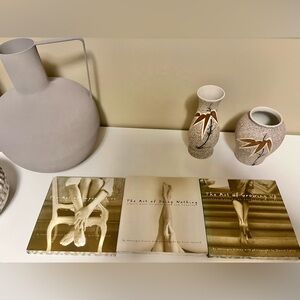 Stylish Coffee Table Book Set with Artistic Covers